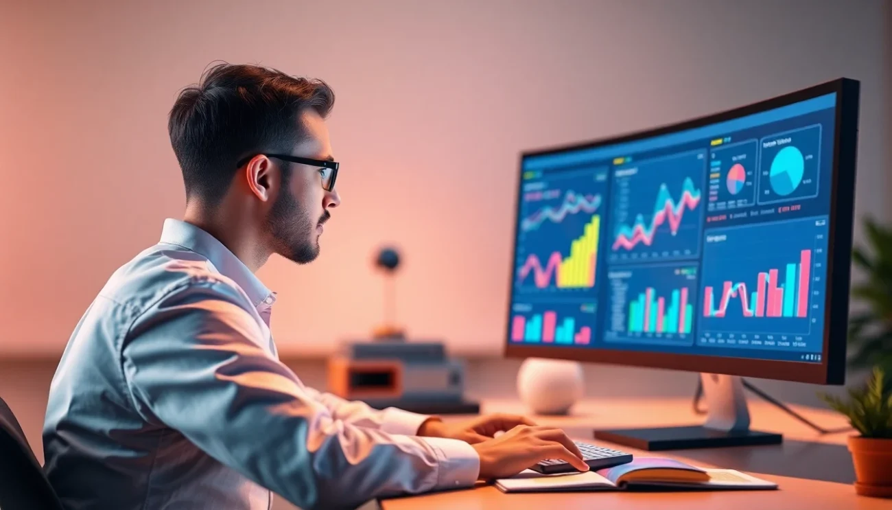 WooCommerce store owner reviewing merchant center feed errors on a laptop dashboard