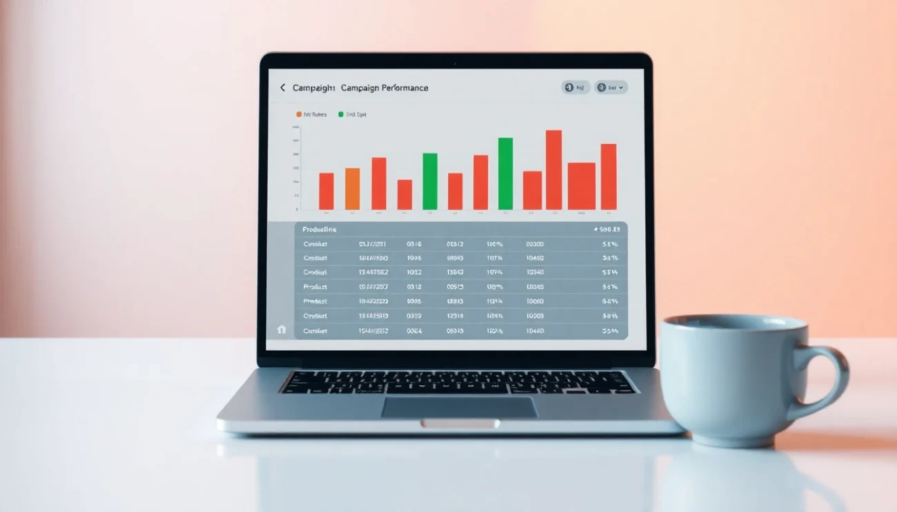 Google Ads campaign dashboard optimizing for profit using POAS bidding with WooCommerce product labels