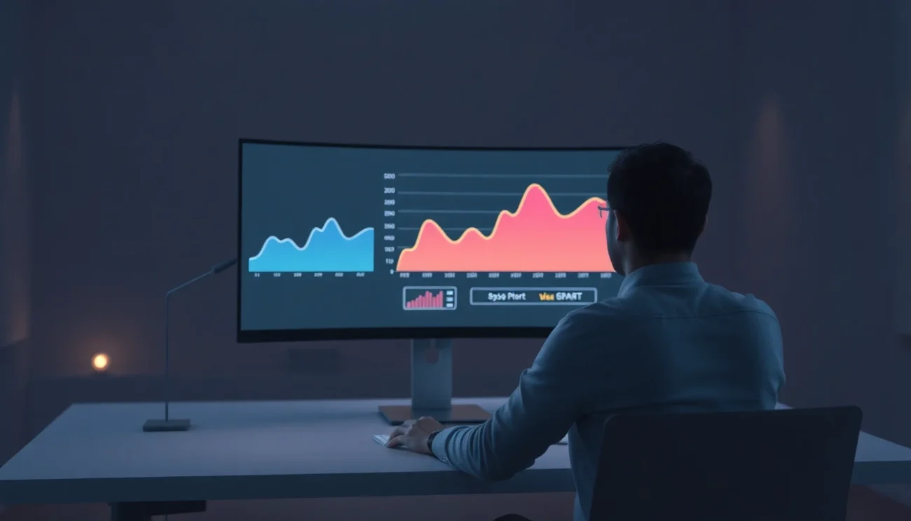WooCommerce store owner analyzing ROAS vs POAS profit gap on screen