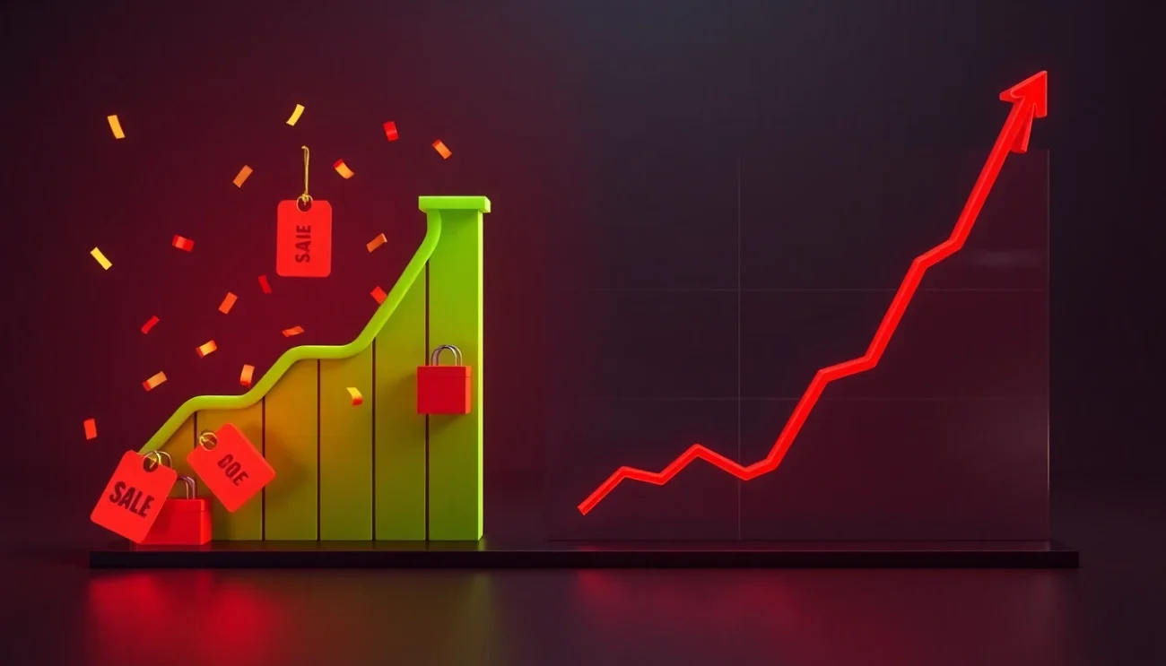 WooCommerce Google Ads profit tracking seasonal discounts showing POAS collapse during Black Friday