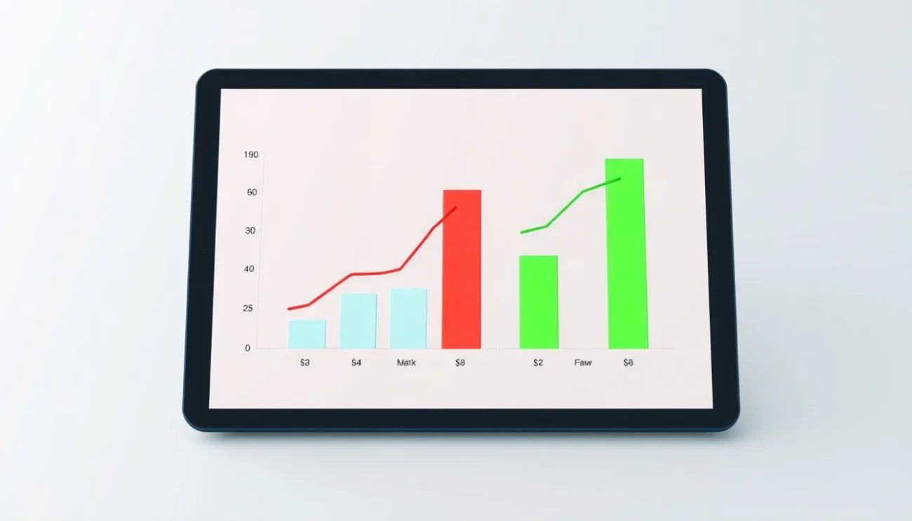 POAS vs ROAS comparison visualization showing profit-based bidding outperforming revenue bidding