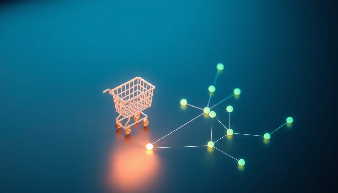 Google Ads POAS optimization flow showing profit signals sent from WooCommerce to Google