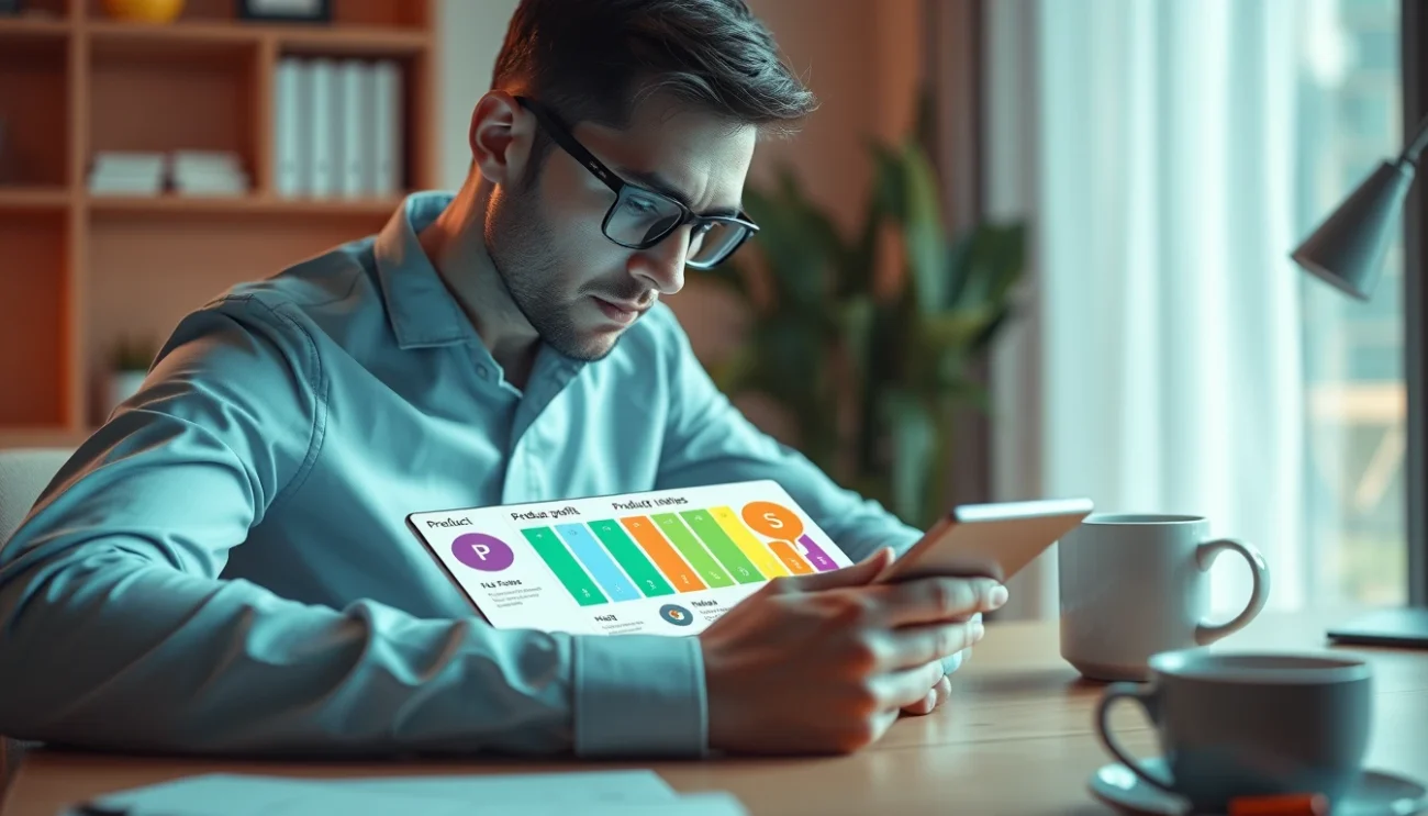 WooCommerce store owner reviewing Google Ads profit data on a simple dashboard